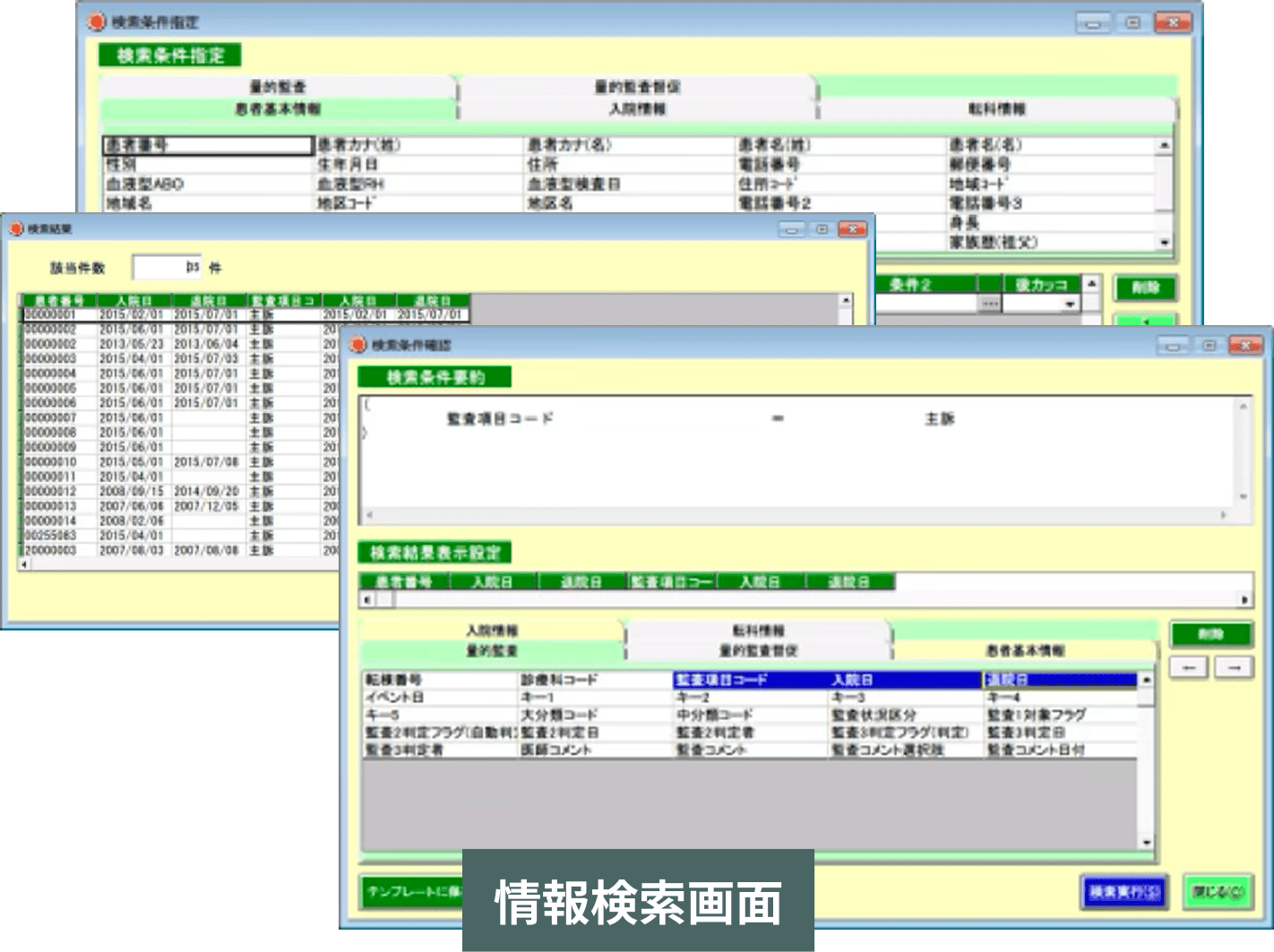 蓄積情報の活用